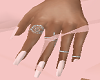 Pink Nails Dainty Hands