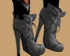 [AIB]Laced Leather Boots
