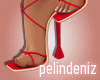 [P] Evvie red sandals