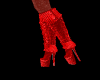 Red Winter Boots