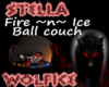Fire n Ice Ball couch