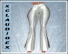 CE. Silver pants