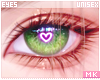 $ Eyes Green :3