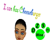 haz cheeseburger sign