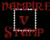 Animated Vampire Stamp