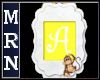 Nursery Letter Yellow A