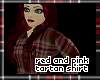 red n pink tartan shirt
