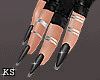 Cross Leather Gloves