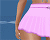 short pink skirt
