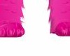 pink furry feet