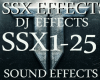 SSX SOUND EFFECTSSX1-25