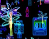 80's Neon Particals