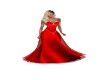Romantic Red Gown