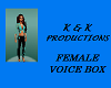 Female Voice Box