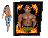 Custom Frame On Fire!