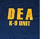DEA K9 unit vest