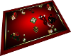 (AL)Christmas Rug Red