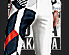 Ai - White AbstractPants