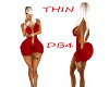 ~DB4~HOT MAMA RED DRESS