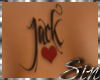 [HS] JACK back tattoo