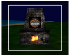 Harley Brick Fireplace