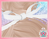 Kids White Ribbon Bow