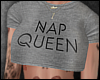 -A- Nap Queen Crop Top