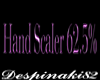 Ds Hand Scaler 62.5%