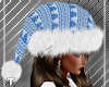 Seasonal Blue Santa Hat