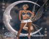Skirt PVC White Moon