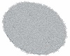 GREY FUR ROUND RUG