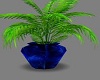 Blue Vase w/ Green Plant