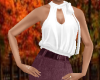 TF* White Silk Blouse