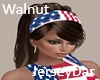 Walnut w/ USA Flag Scarf