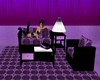 10 Pose Purple Sofa Set