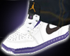 (B)Jordan 1 purple kicks