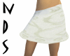 White Design Skirt