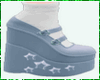 Kawaii Blue Doll Shoes