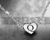 ⛧  necklace letter Q
