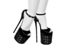 black heels
