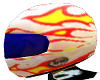 White Racing Helmet