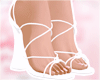 e Strips heels white