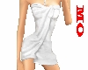 towel(white) woman