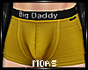 ~Yellow Big Dad Briefs~