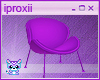 Purple Plush Chair