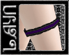 *L* Purple garter
