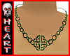 Necklace Celtic Green V1