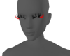 Red Faux Lashes