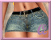 (Q) EMBX On Jeans Skirt