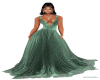 Turquoise Grn Gala Gown